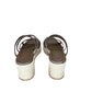 Paige Brown Leather Wedges Size 9.5