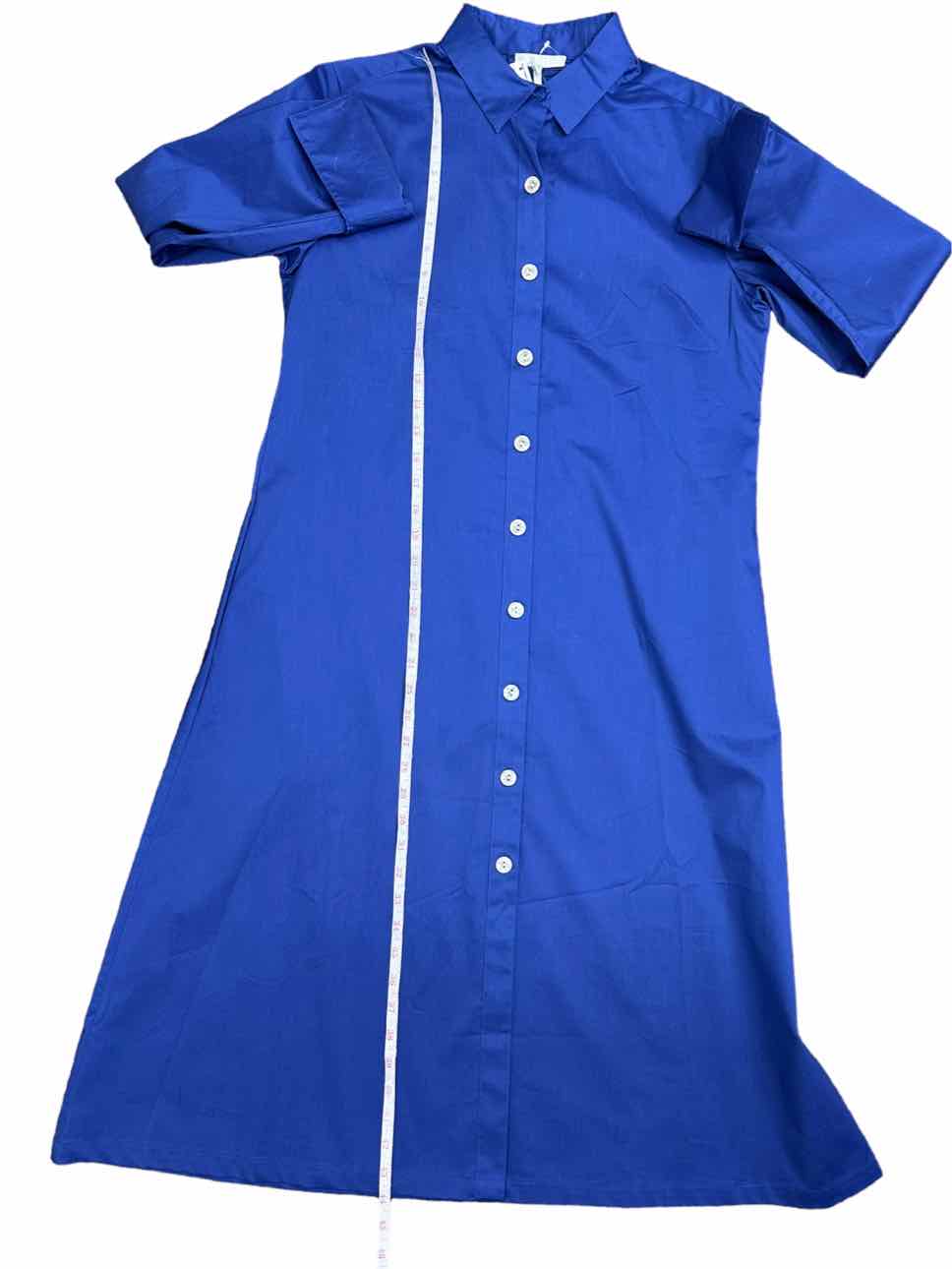 Hinson Wu NWT Navy Blue Shirt Dress Size S