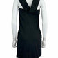 see by Chloe Black Knit Mini Dress Size 4