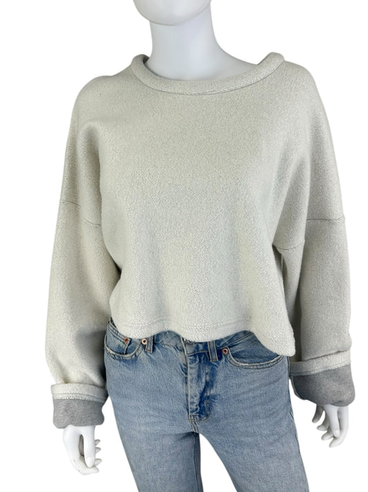 KOCH Light Gray Size S Knit Top