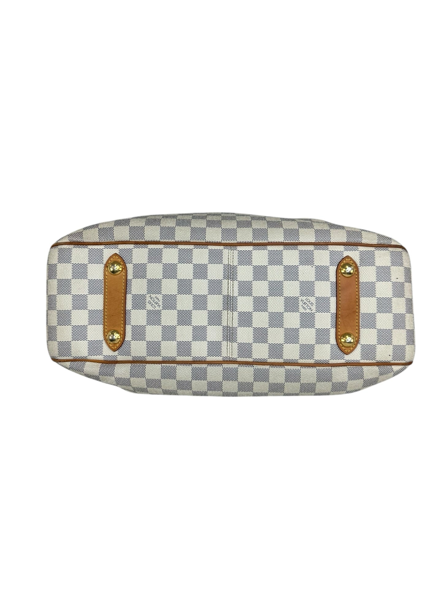 Louis Vuitton Damier Azur Siracusa DM Designer Handbag