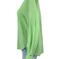 EQUIPMENT Green 100% Silk Button-Down Shirt Size S