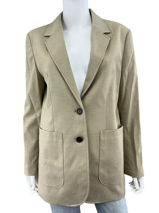 coach Beige Oversized Blazer Size XS