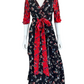 Tanya Taylor Blair Floral Midi Dress Size 6