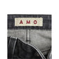 AMO Black Jett Babe Cropped Jeans Size 26