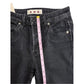 AMO Black Jett Babe Cropped Jeans Size 26