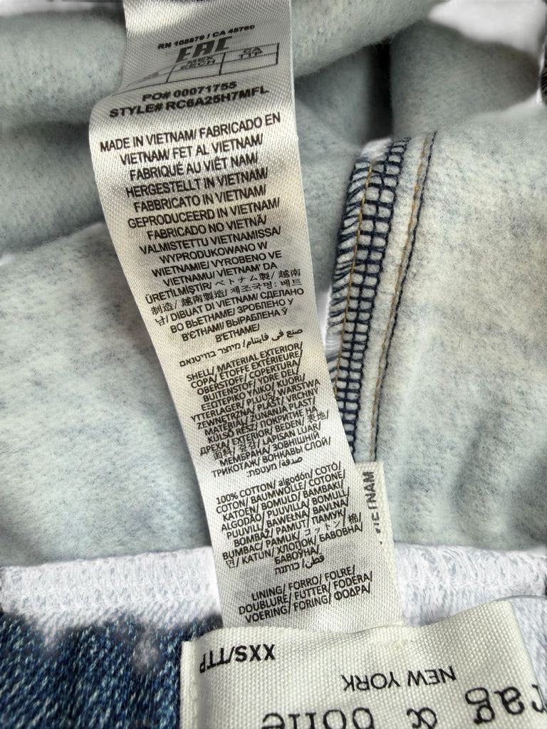 rag & bone Blue Merest Pull On Pants Size XXS