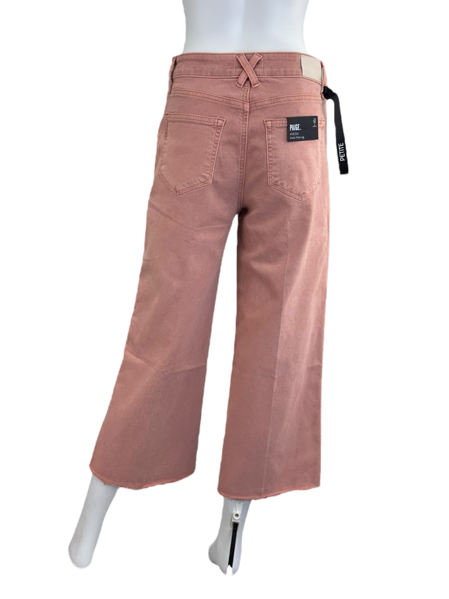 PAIGE NWT Cropped Anessa Jeans Size 28