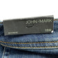 JOHN MARK NWT Embroidered Boyfriend Jeans Size 18W