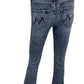 MOTHER  Black Cropped Jeans Size 24