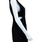 AVEC LES FILLES NWT Black Tweed Cutout Dress Size L