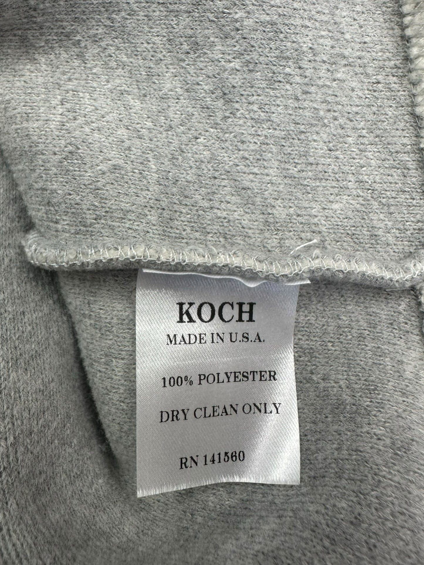 KOCH Light Gray Size S Knit Top