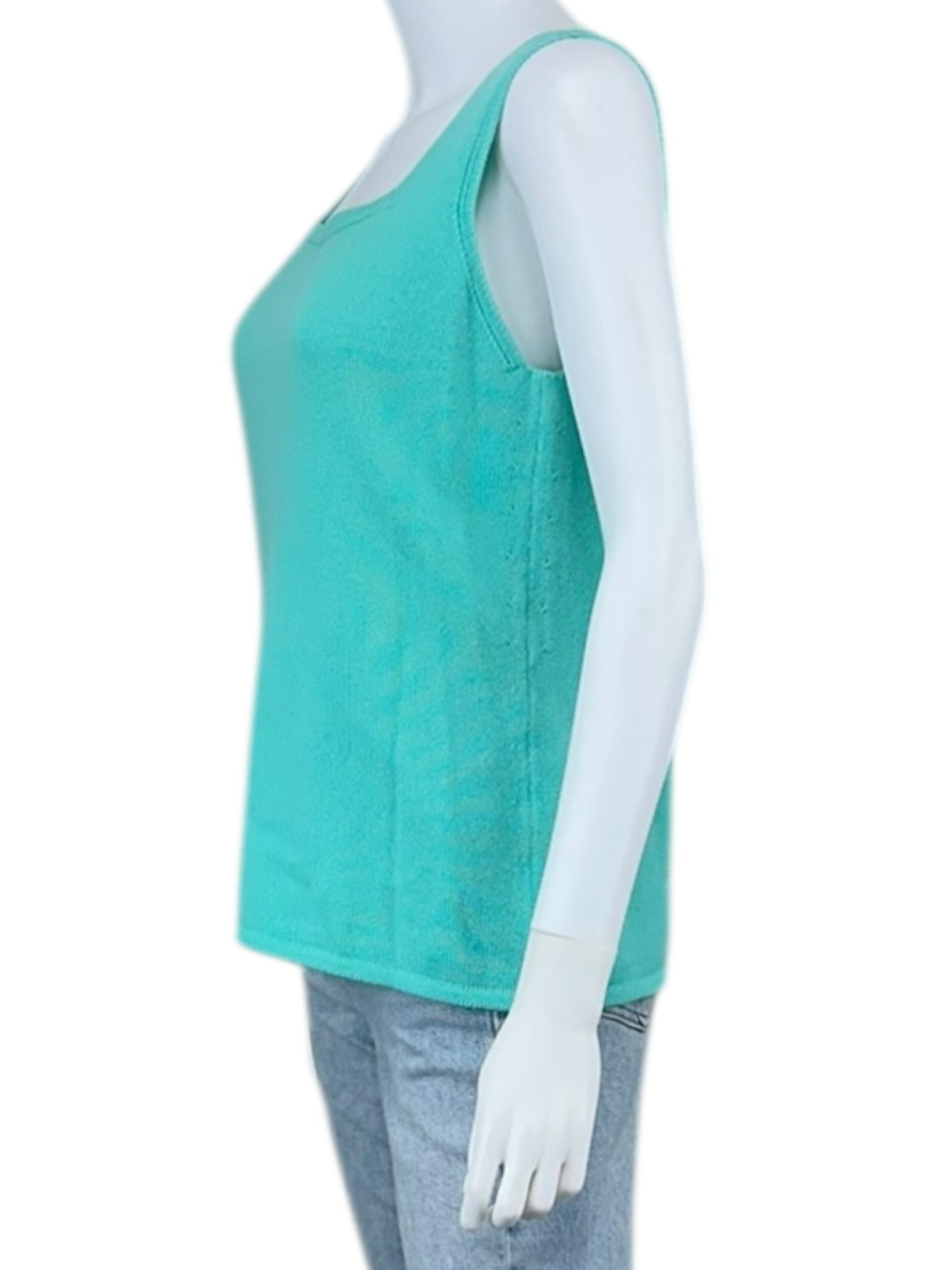 ESCADA Aqua 100% Cashmere Sweater Size 4