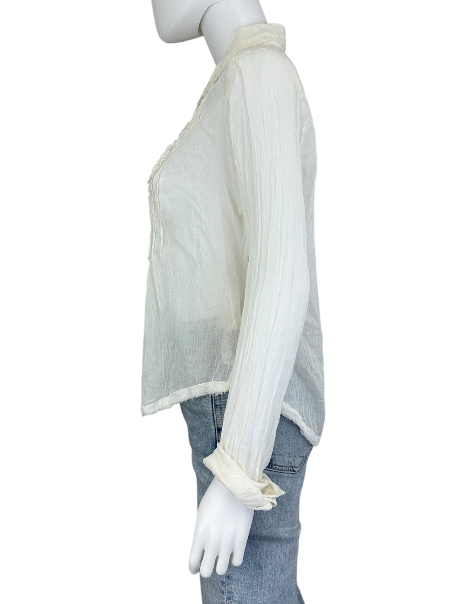 Free People Size S Button-Down Shirt