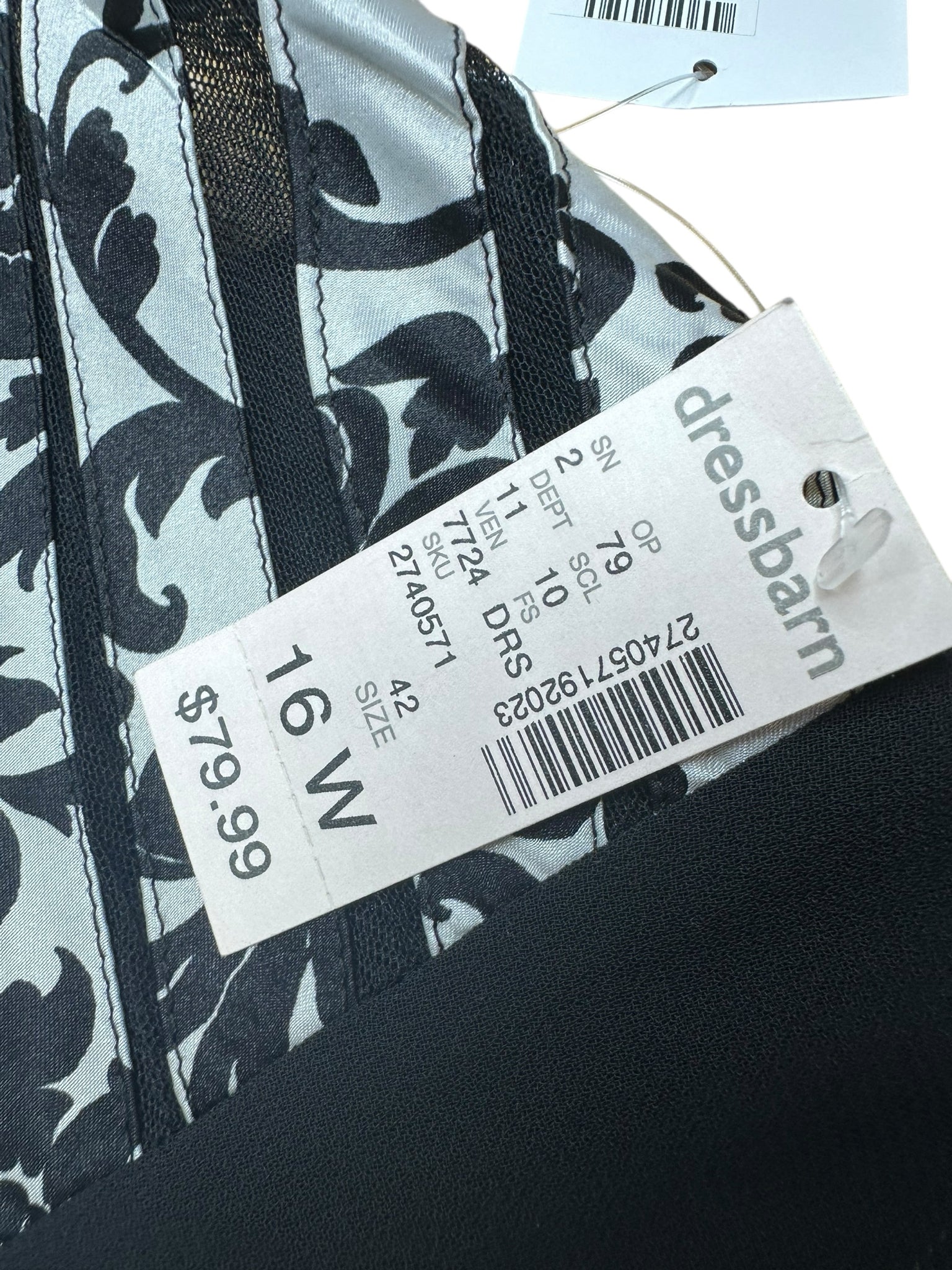 dressbarn black and white dress DressBarn Dress 14W/Large Black and white Rise Up Consignments