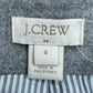 J. Crew Wool Blend Gray Blazer Size 4