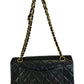 CHANEL vintage Black Medium Classic Designer Handbag