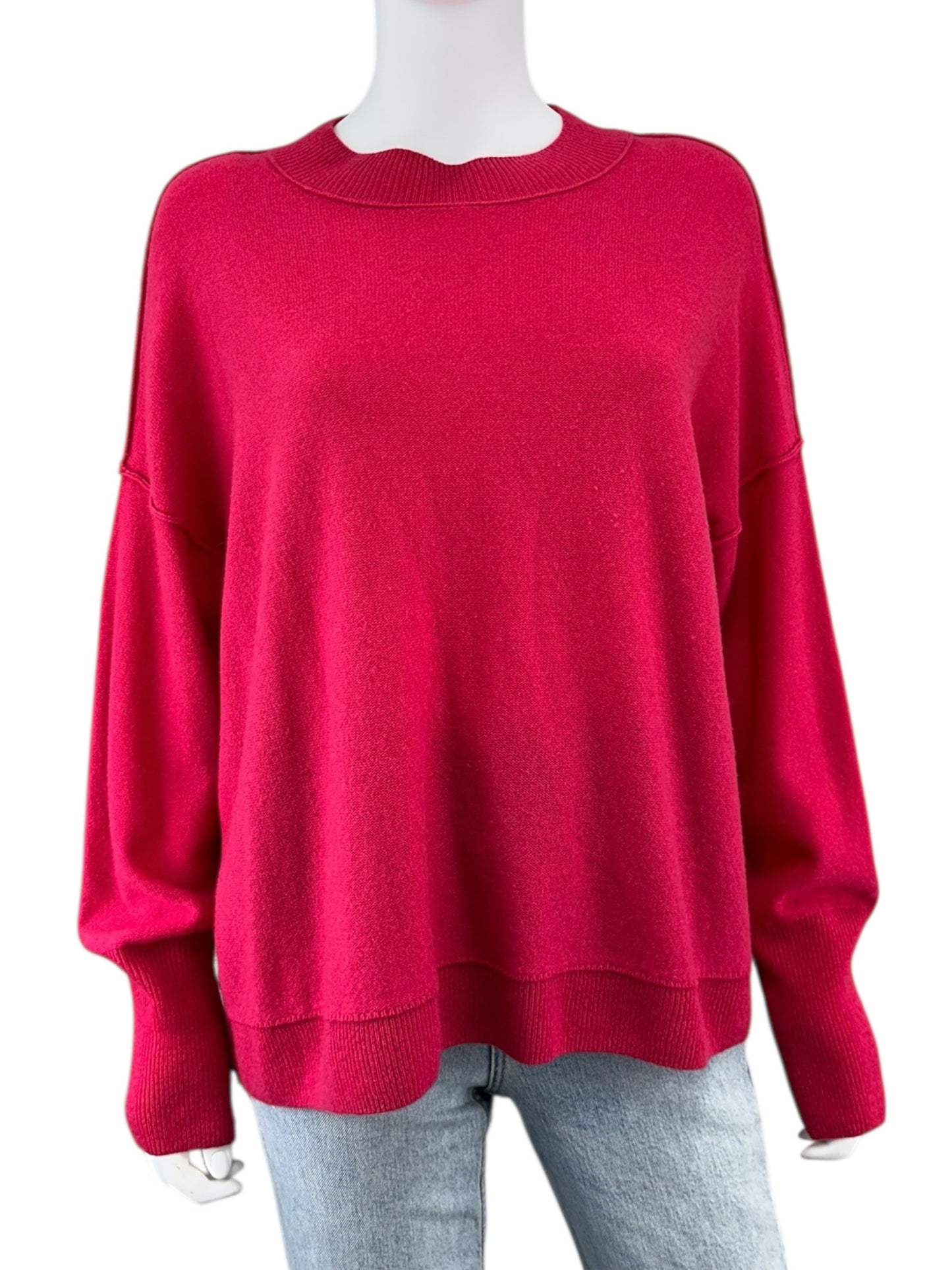 Free People Pink 100% Cashmere Sweater Size S