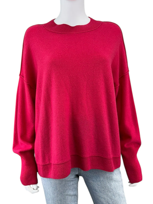 Free People Pink 100% Cashmere Sweater Size S