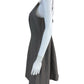 Mare Mare Gray Square-Neck Shift Dress Size M
