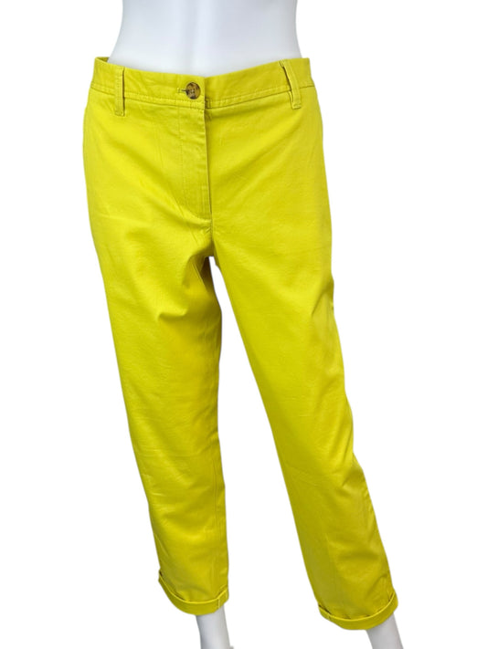 Talbots NWT Yellow Supersoft Chino Size 6