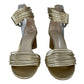 PAIGE Gold Strappy Sandals Size 9