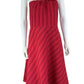 BANANA REPUBLIC Red Strapless Mini Dress Size 12
