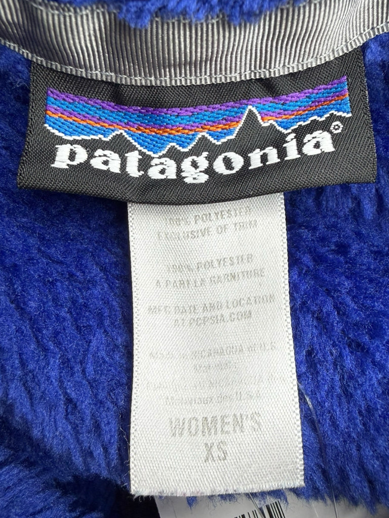 patagonia Blue Re-Tool Snap-T Pullover Jacket Size XS