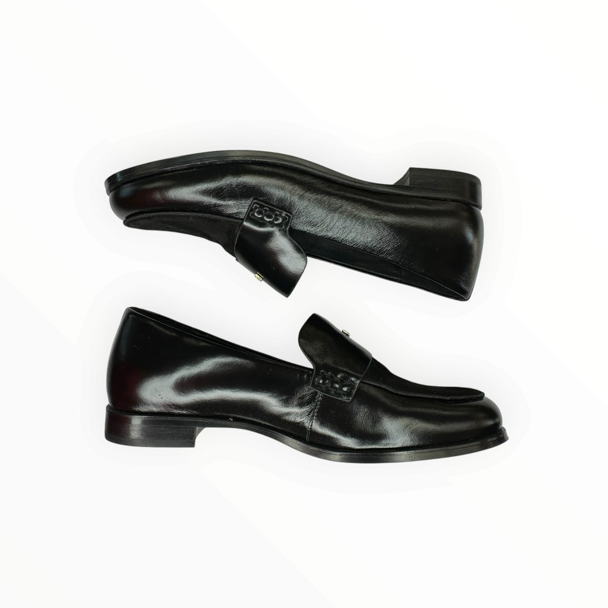 BIRDIES Black Licorice The Starling 20 Leather Loafer Size 8