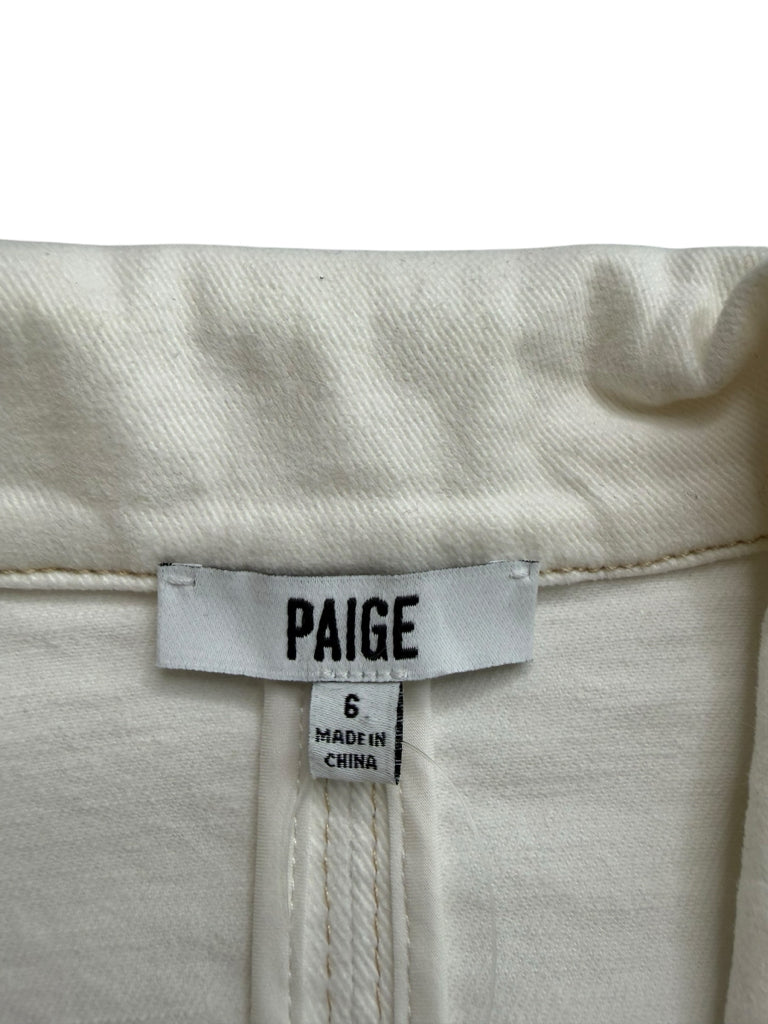 PAIGE Toasted Ecru Denim Vida Dress Size 6