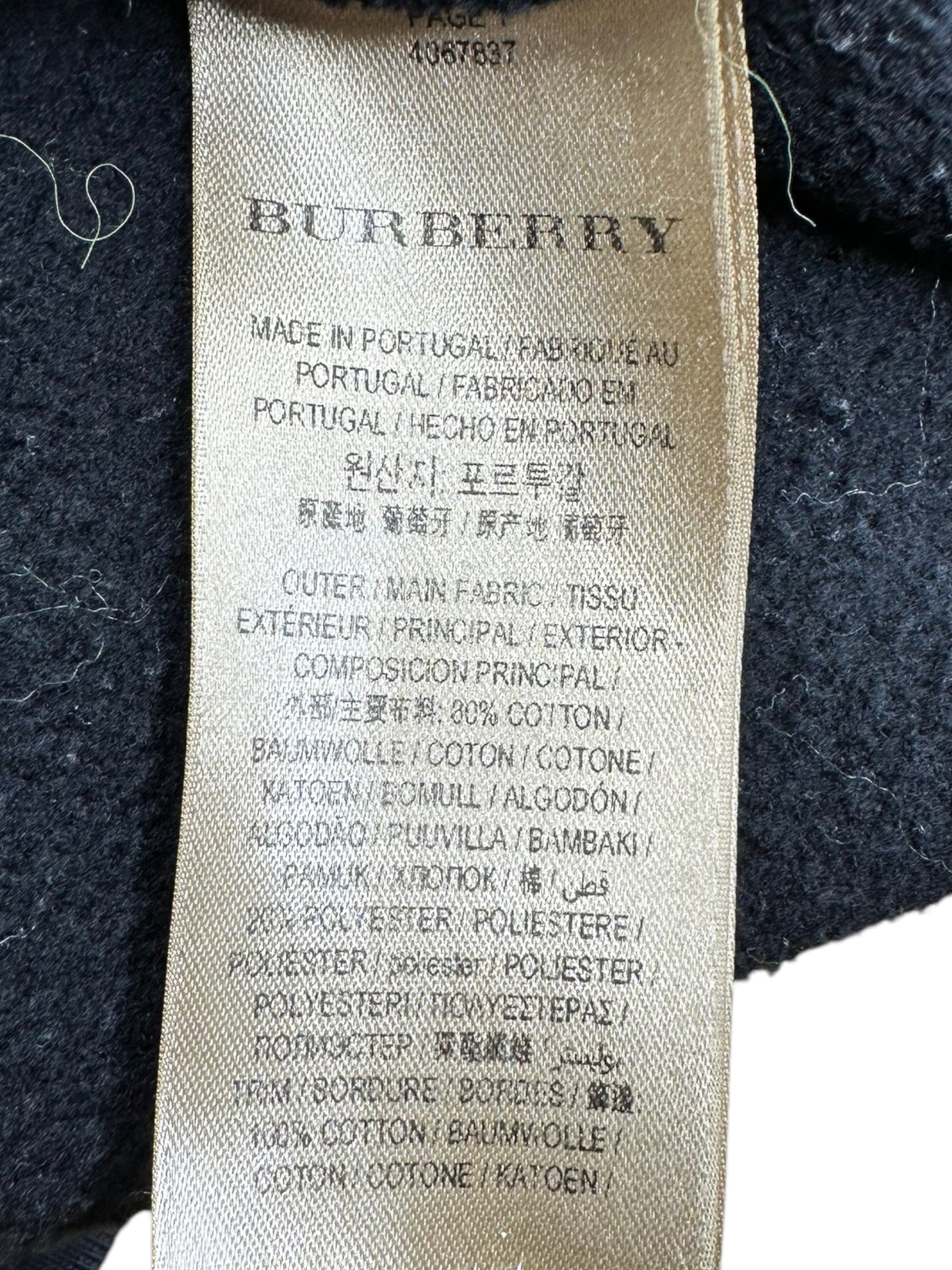 Burberry Hoodie/Crewneck Knit Size XS