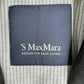 MaxMara Black 100% Linen Blazer Size S