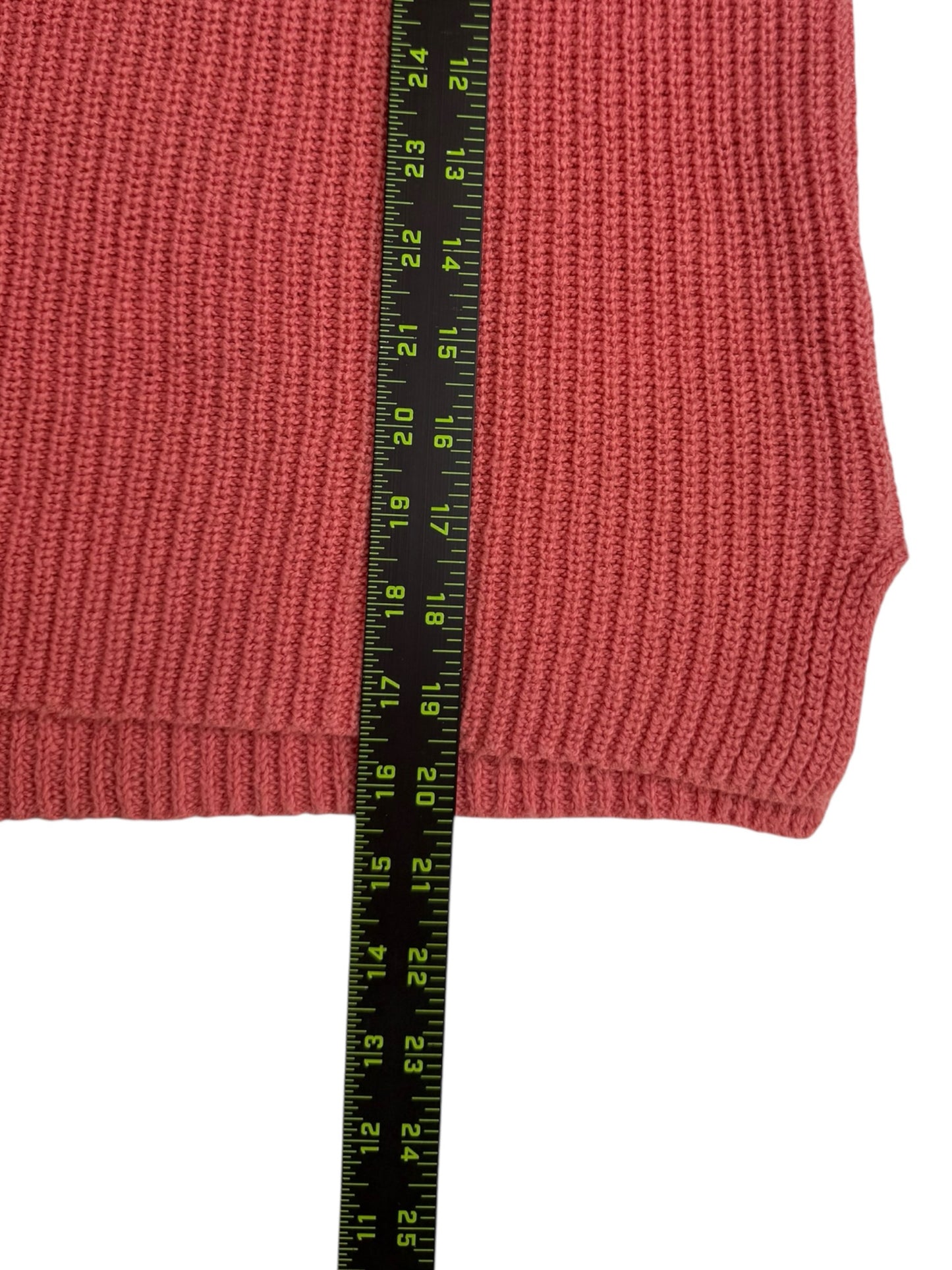 splendid Coral 100% Cotton Sweater Tank Size S