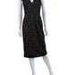 DRESS THE POPULATION Black Lace Cocktail Dress Size M