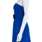 AMANDA UPRICHARD Blue Strapless Mini Cocktail Dress Size S
