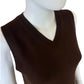 DOEN NWT Brown Cashmere Damia Sweater Vest Size XS
