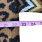 by anthropologie Marseille Leopard Sweater Cardigan Size XS