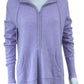 BRODIE Lavender 100% Cashmere Sweater Jacket Size L