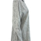 Chico's NWT Grey Python Print Button-Down Shirt Size XL