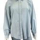 Rails Blue Striped Elsa Shirt Size M