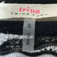 TRINA TURK Black and White Striped Casual Dress Size S