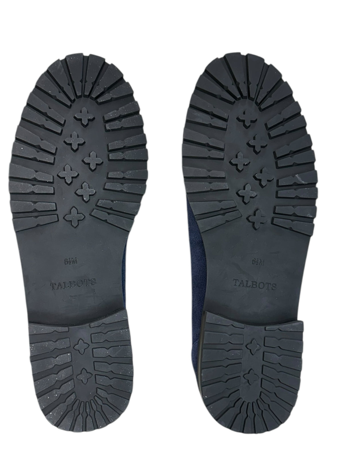 Talbots NWOT Navy Blue Cassidy Suede Penny Loafers Size 6.5