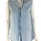 BANANA REPUBLIC Light Blue Linen Tank Size M