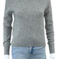 WHITE + WARREN Gray 100% Cashmere Sweater Size S