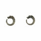 John Hardy 925 Legends NAGA Dragon Stud Earrings