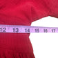 100% Cotton HATCH Red Maxi Dress Size 2