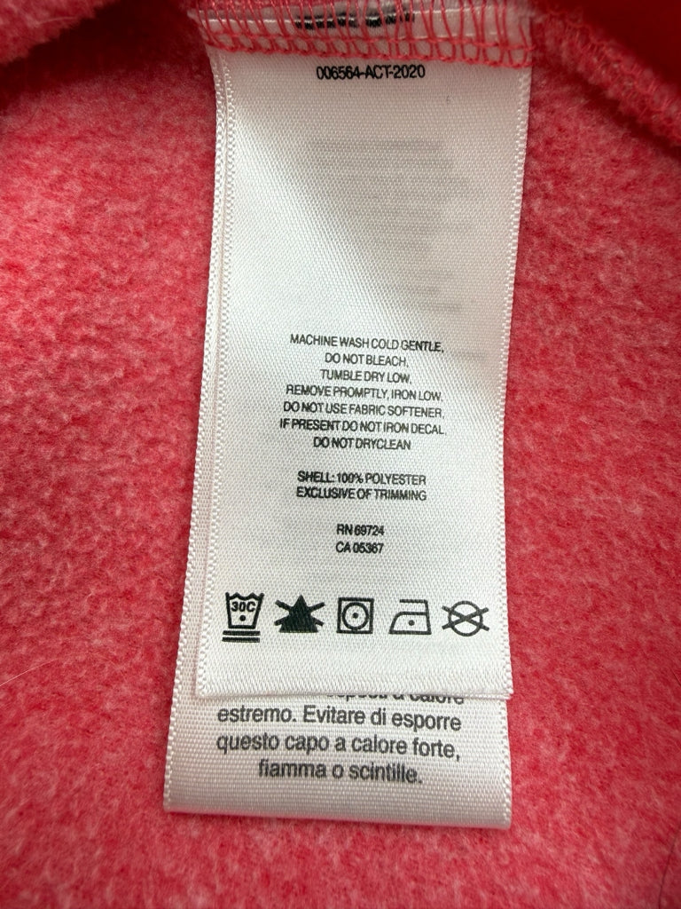 columbia Pink PFG Harborside Fleece Pullover Jacket Size M