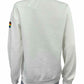 KOCH White Crewneck EQUALITY Sweatshirt Size S