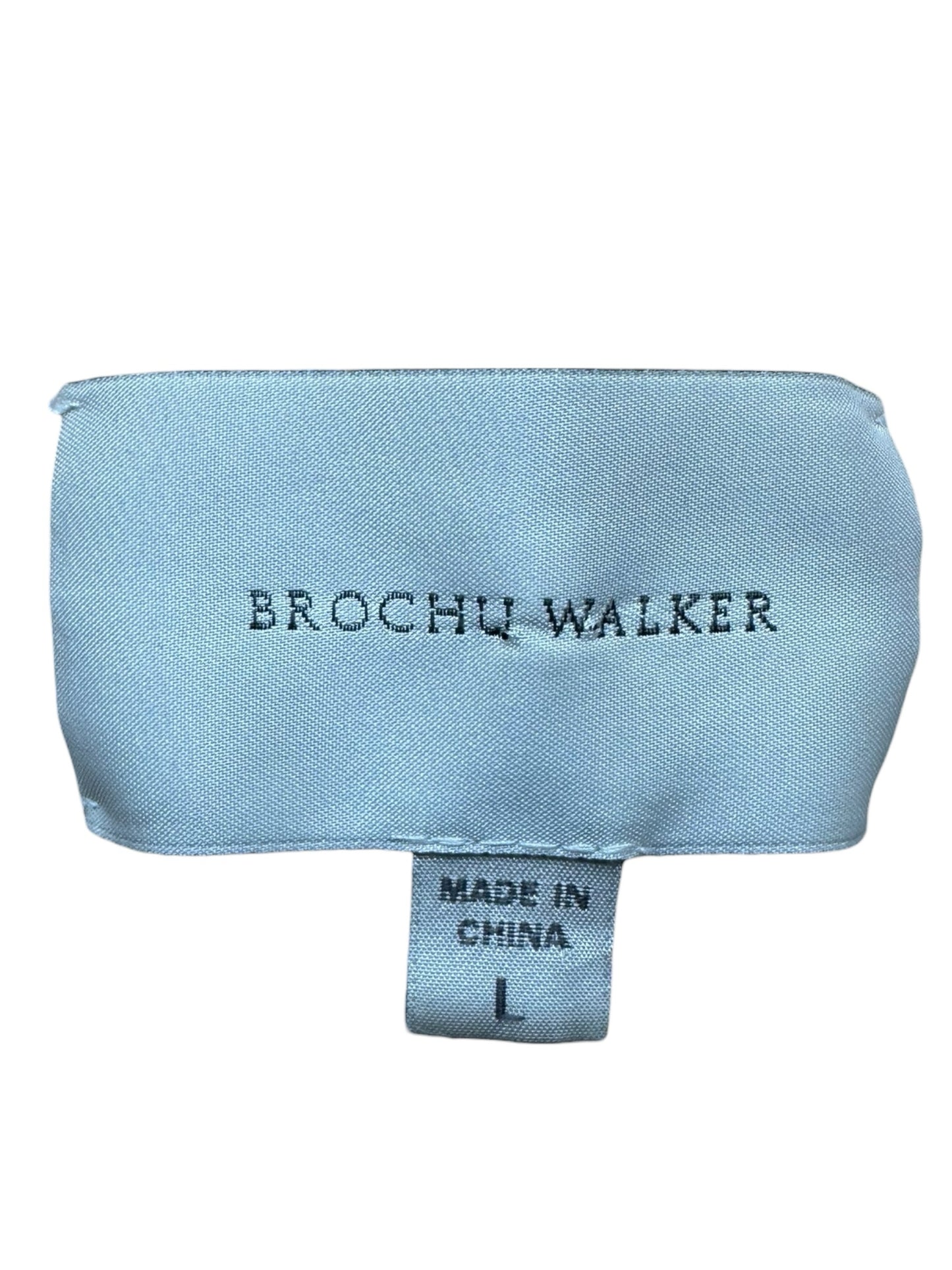 BROCHU WALKER Beige Wool Alpaca Blend Sweater Size L