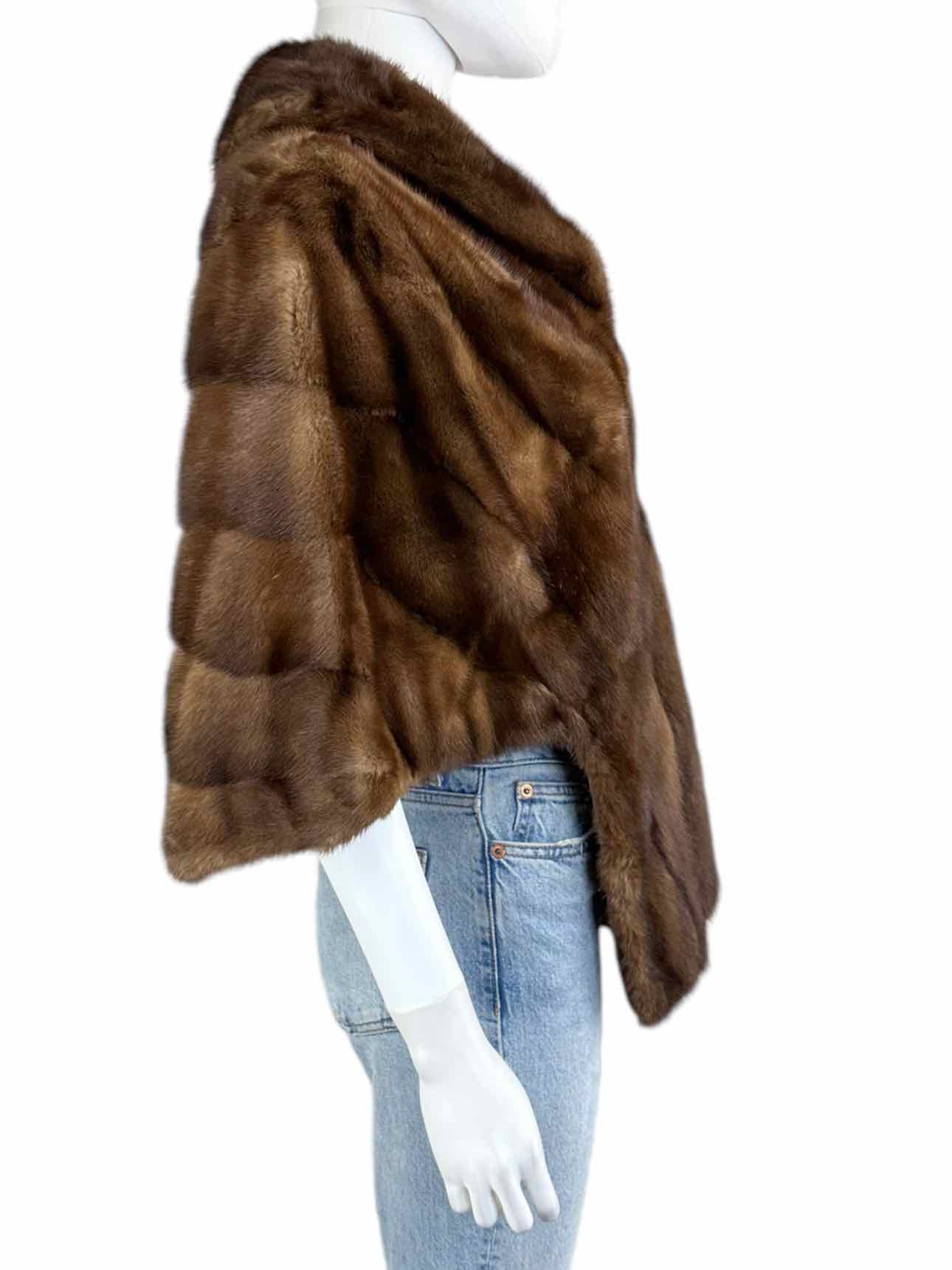 Vintage Mink Fur Stole Size O/S